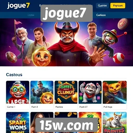 A análise da biblioteca de jogos do site jogue7